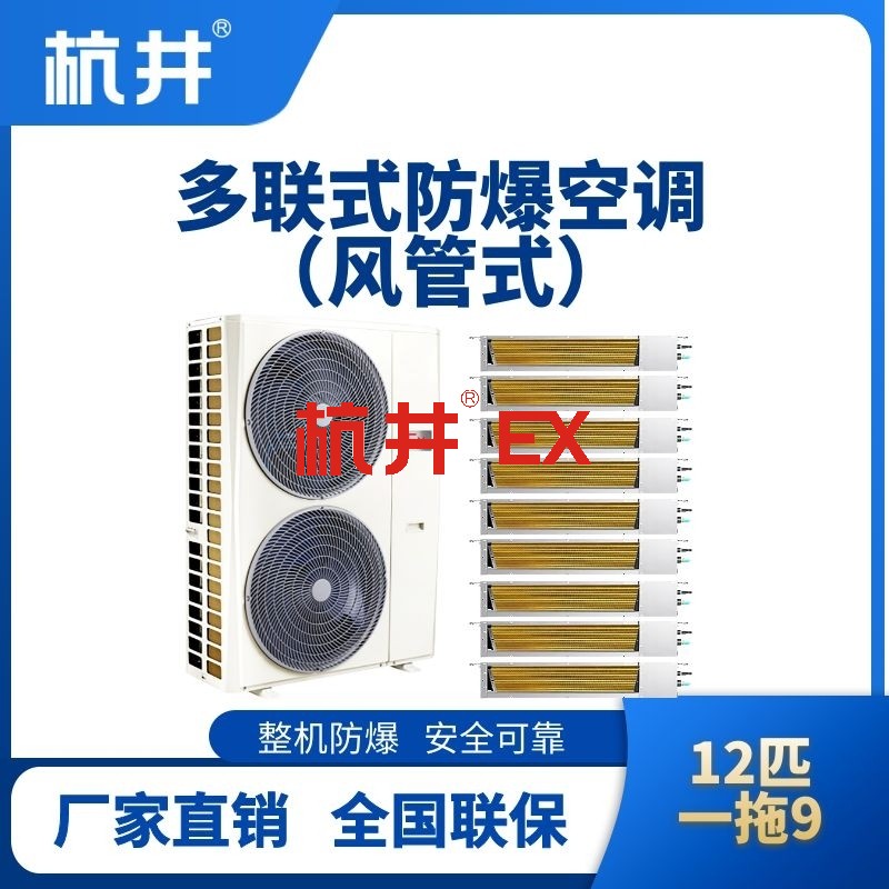 BHKT-28-Ex(33D)  防爆多联式空调风管式一拖九
